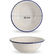 Valencia Salata Kasesi 22CM Rim Lacivert Rinart