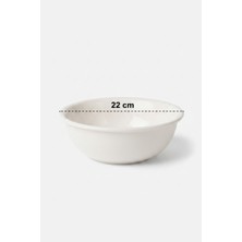 Valencia Salata Kasesi 22CM Krem Rinart