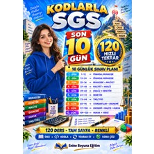 Enine Boyuna Eğitim Kodlarla Sgs Son 10 Gün – 120 Hızlı Tekrar