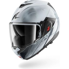 Kask Shark Oxo Speed-Tech Çene Açılır Gümüş