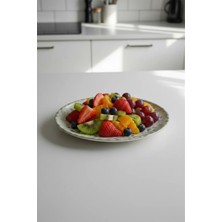 Ellips Oval Kayık Tabak 31CM Dijital Fade Rinart