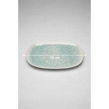 Toledo Oval Kayık Tabak 30CM Dijital Asel Rinart