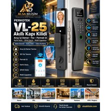 Perkotek Vl-25 Avuç Içi Damar Yüz ve Parmak Izli Kapı Açma Kilidi