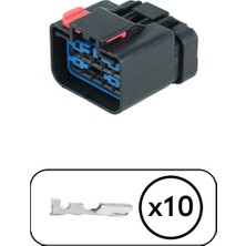 Aptiv (Delphi) Delphi Konnektör 10 Pin Kablosuz