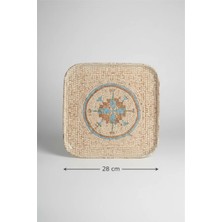 Verona Kare Servis Tabağı 28CM Dijital Celest-C Rinart