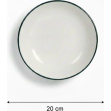 Venue Çukur Tabak 20.4cm Rim Yeşil Rinart