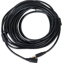 Temiz Pazar PM-11955 10 Metre Usb-A 2.0 Di̇şi̇ Erkek Uzatma Kablosu Si̇yah