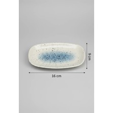 Valencia Oval Kayık Tabak 16CM Dijital Splash Rinart