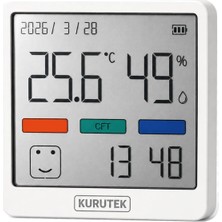 Kurutek Mbs-16 Nem ve Sıcaklık Ölçer Termometre
