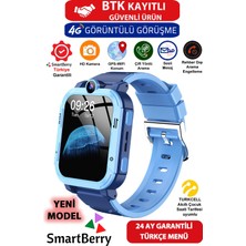 Çocuk Takip Saati, Gps, Wi-Fi, Net Konum, Gizli Dinleme, Sim Kartlı, Mavi