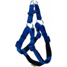Konfor Ronin Dokuma Köpek Göğüs Tasması Royalblue 2X45-55 cm
