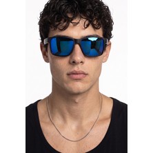 Bilge Karga Flyn Grey Blue Mirror Erkek Güneş Gözlüğü