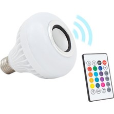 Aydogan's Ayd Bluetooth Müzik Çalar + Kumandalı Rgb LED Ampul Om-30