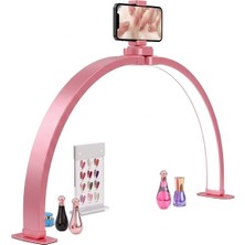 Aydogan's Ayd Trled F-700A 70CM Pembe Katlanabilir Masaüstü Manikür ve Protez Tırnak Lambası