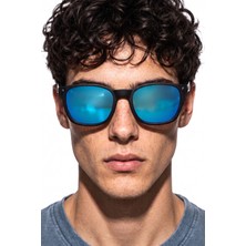 Bilge Karga Relsa Black Blue Mirror Erkek Güneş Gözlüğü