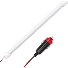 Aydogan's Ayd PM-11048 12V 5W Çakmaklık Soketli Mat Kapaklı 30 cm LED Bar Lamba (6500K Beyaz)