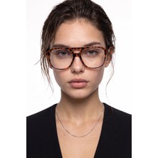 Bilge Karga Cleo Leopard Mavi Işık Koruyucu Gözlük