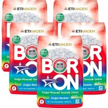 Boron Doğal Mineralli Temizlik Ürünü 4 kg x 5 Adet  Renkliler İçin 130 Yıkama Standart Koku