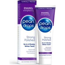 Velora Pearl Drops - Güçlü Cilalı Beyaz Diş Cilası - Emaye Güçlendirme - Parlatma Maddeleri ile - 75 ml