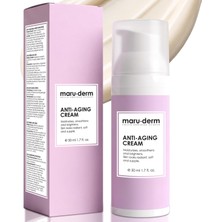 Velora Maruderm Anti-Age Kırışıklık Karşıtı Cilt Bakım Kremi – Peptit Kompleksi & Niasinamid ile Sıkılaştırıcı ve Nemlendirici Yüz Kremi, 50 ml