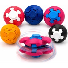 Brf Store Pmstore Talky Spinner Ball Stres ve Fidget Oyuncağı, Bas-Döndür Mekanizmalı Eğlenceli Dönen Top, Çoc