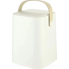 Brf Store Pmstore Coverest Tutma Saplı Iç Kovalı Tezgah Üstü Mutfak Çöp Kovası, 8 Litre, Kilitli Kapak, Click