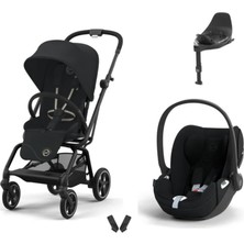Cybex Eezy S Twist+2 Travel Sistem | Magic Black & Cloud T Plus Bazalı Sephia Black