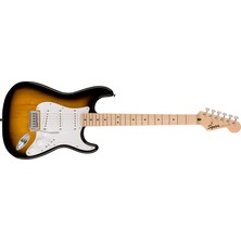 Velora Fender Squier Sonic Stratocaster 2-Color Sunburst - Maple Elektro Gitar