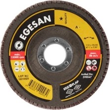 Egesan Quality 115 Flap Disk Ao 60 Kum