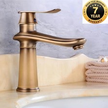 OEM Banyo Lavabo Bataryası Antik Renk Yeni Tarz Model 7 Yıl Garantili Ithal