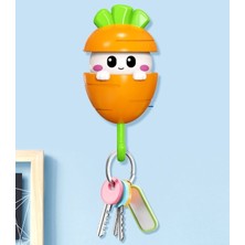 NW NessiWorld Havuç Tasarımlı Otomatik Açılan Yapışkanlı Askı