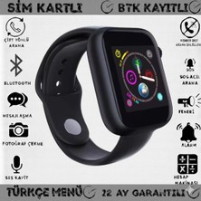 Çocuklar Için Sim Kartlı Akıllı Saat, Kamera ve Mesaj Özellikli