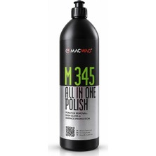 MACWAG M.345 All In One Polısh (Profesyonel Tek Adım Pasta ve Uzun Süreli Koruyucu) 1lt.