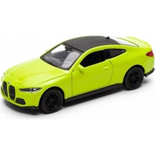 PopŞeker Welly 1/32 Bmw M4 Diecast Metal Oyuncak Araba - Açılır Kapı Çekbırak