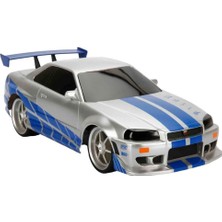 NW NessiWorld 6493 R C Araba 1 16 Fast&furıous Nıssan Skylıne Gt-R Ff 3 7V USB 2