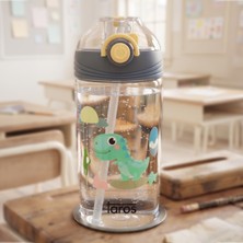Taros Animals Tritan Matara 450ML (Pipetli)