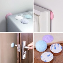 NW NessiWorld Çok Amaçlı Silikon Kapı Duvar Koruyucu Tampon 4lü Paket