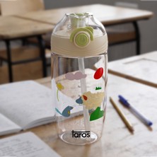 Taros Animals Tritan Matara 450ML (Pipetli)