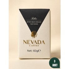 Nevada Coffee %60 Kakao Bitter Tablet Çikolata 60 G (3'lü)