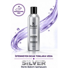 Radical Silver Şampuan 350ML - Gri ve Beyaz Saçlar Için Renk Bakım Şampuanı