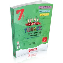 Zafer Yayınları 7. Sınıf Türkçe Soru Bankası Fasikül Seti