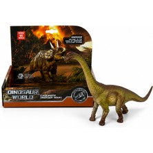 Kidzon Brachiosaurus Dinozor Figürü - Gerçekçi Uzun Boyunlu Dinazor Oyuncak Modeli
