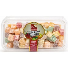 Can kardeşler kuruyemiş Çifte Kavrulmuş Meyveli Lokum 450 G Sızdırmaz Paket