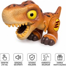 Kidzon Sesli ve Işıklı Hareketli T-Rex Dinazor Oyuncağı – Gerçekçi Dinozor Oyuncak 3+ Yaş