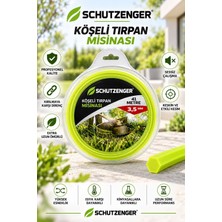 SCHUTZENGER Köşeli Tırpan Misinası 3.5 mm 41METRE Ot Çim Biçme Ipi At-41