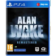 Sony Alan Wake : Remastered Ps4 ve Ps5 Uyumlu Türkçe Dijital