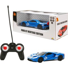 1:24 Suncon Ford Gt Heritage Işıklı Uzaktan Kumandalı Araba - Mavi