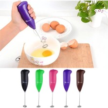 Herfie Mixer Kahve Süt Cappucino Köpürtücü Karıştırıcı - Pilli Çırpıcı