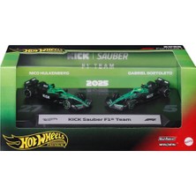 1:64 Hot Wheels 2'li Premium Formula 1 Paketi JMM89 - Kick Sauber F1 Team