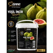 Anne Reçellerı %50 Meyve Yeşil Incir Reçeli 5kg